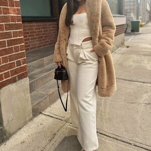 Winter stylish outfit pants and top
